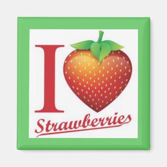 STRAWBERRY MAGNET PAR BEVERY (Devant)