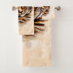 Stray Cat Portrait Aquarelle Artwork