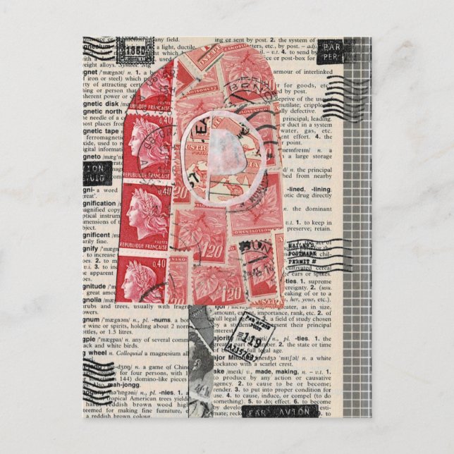 "Street Box" - Carte postale conçue exclusivement (Devant)