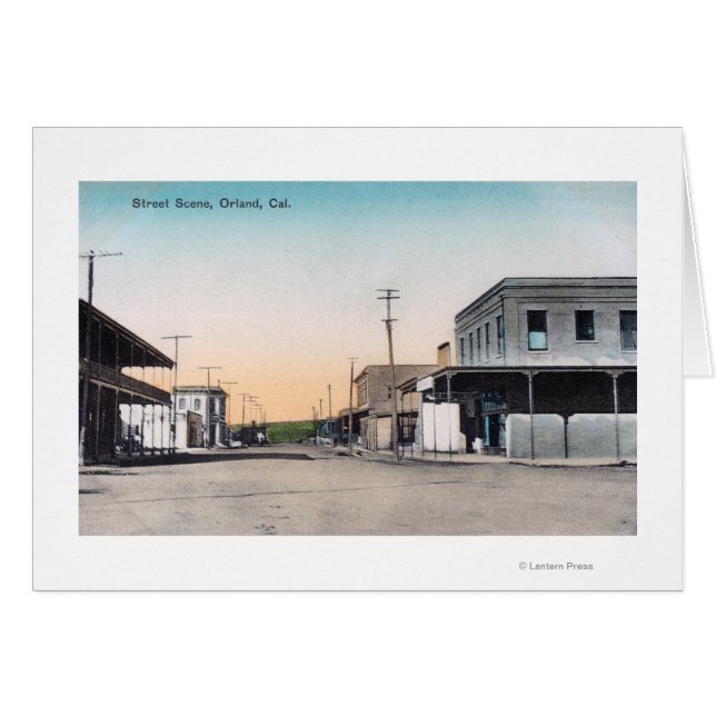 Street Scene Orland, CA (Devant horizontal)