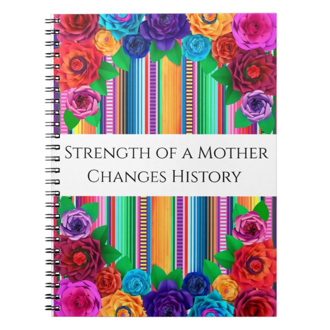 "Strength of a Mother Changes History" - Journal (Devant)