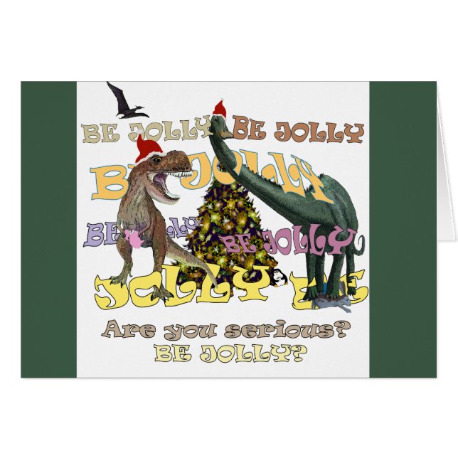 Stressful Holiday Dinosaurs (Devant horizontal)