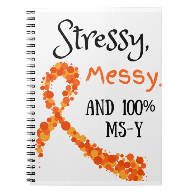 Stressy, Messy, et carnet 100% MS-Y (Devant)