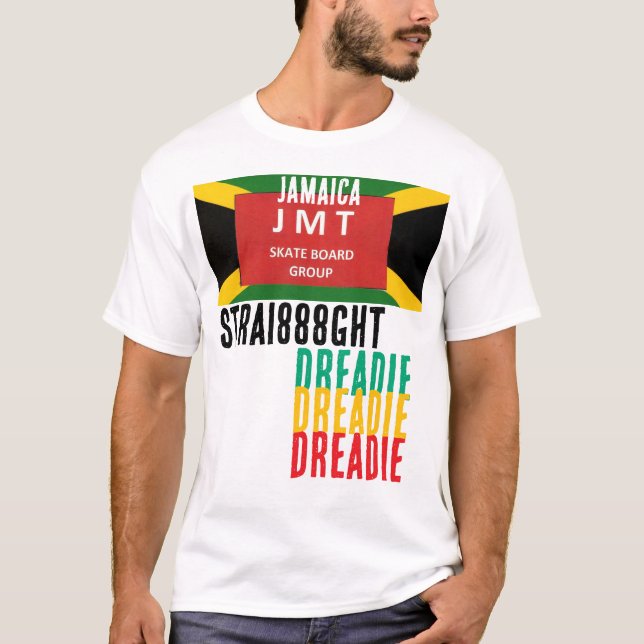 STRIA88HT DREADIE Basic T-Shirt Foncé (Devant)