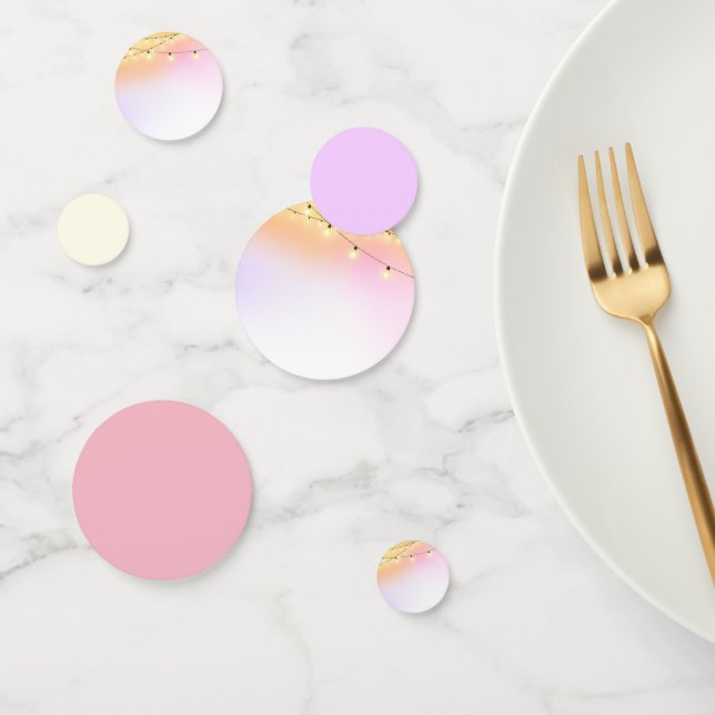 String Lights Pastels Confetti (Groupe)