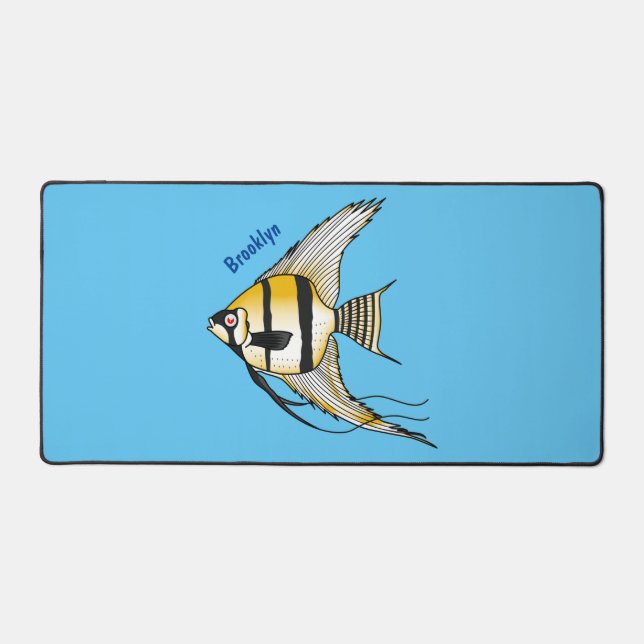 Striped angelfish cartoon (Recto)