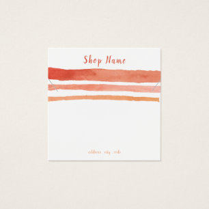 Stripes collier carré ou carte d'affichage bracele