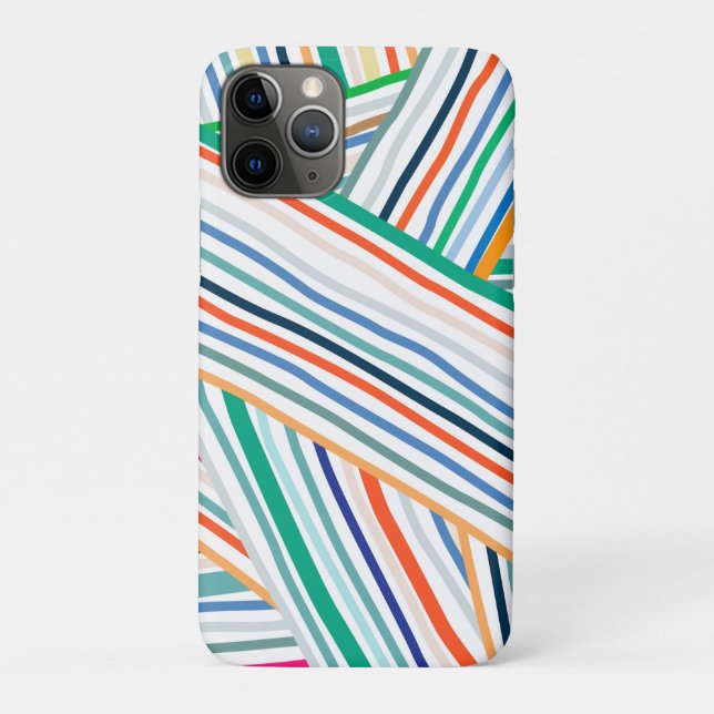Stripes colorées iPhone / coque ipad (Dos)