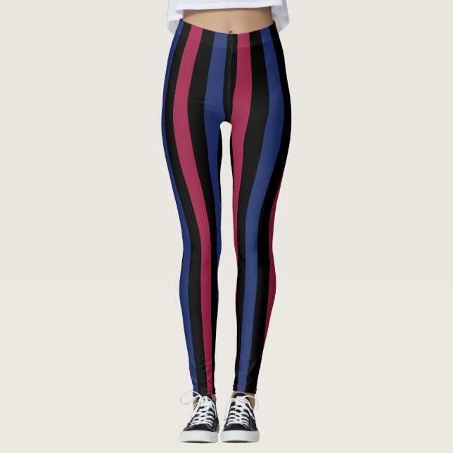 Stripes Custom Leggings (Devant)