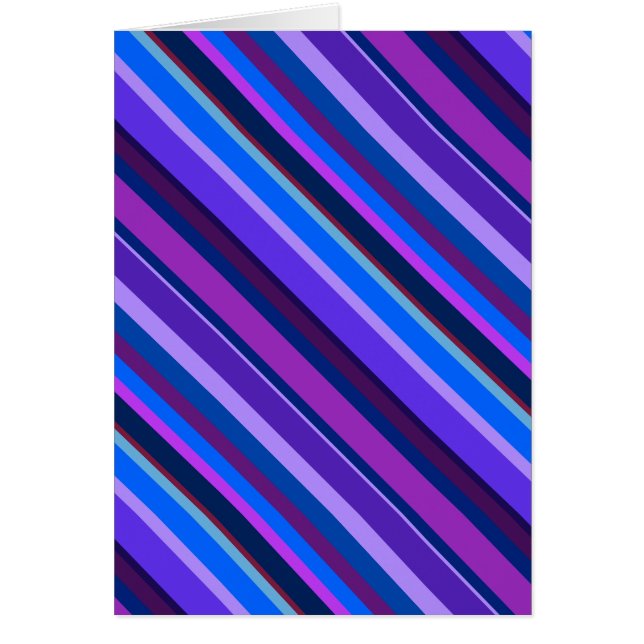 stripes en bleu et purple (Devant)
