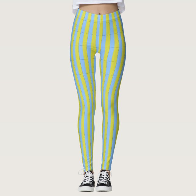 Stripes Leggings Féminins (Devant)