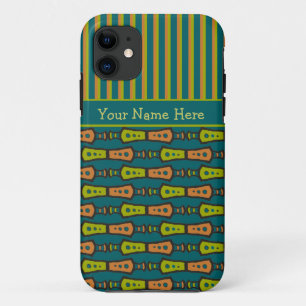 Stripes, Motif tribal, Turquoise : Coque iPhone 5/