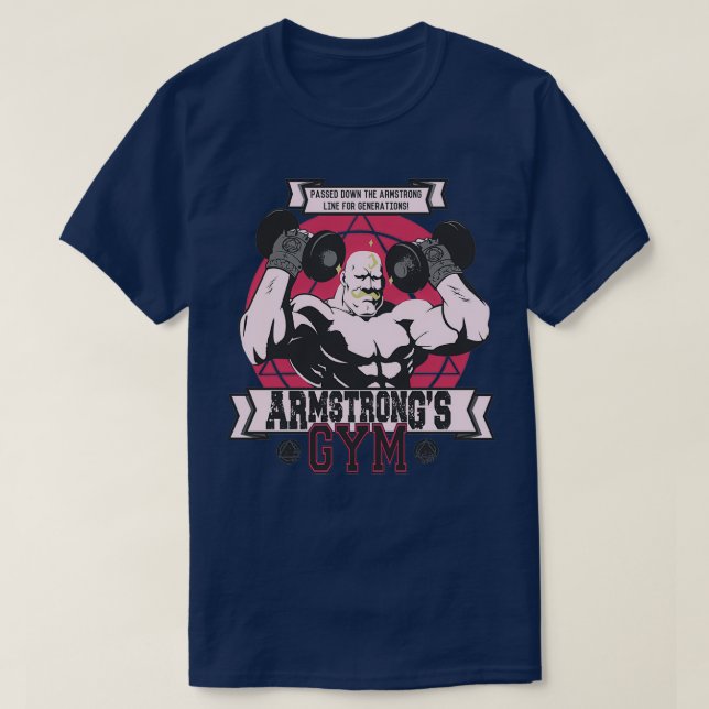 Strong Arm Gym Classic TShirt (Design devant)