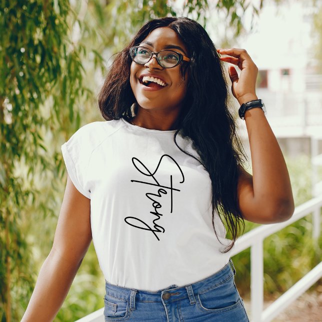 Strong | T-shirts motivants (Créateur téléchargé)