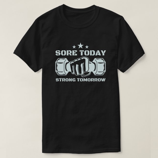 Strong Tomorrow Men's Fitness T-Shirt (Design devant)