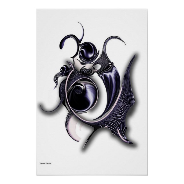 "Structure émotionnelle", Poster brillant (Devant)