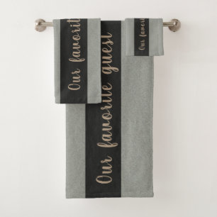 Structure Favorite Guest Fluffy Texte personnalis