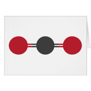 Structure moléculaire du CO2