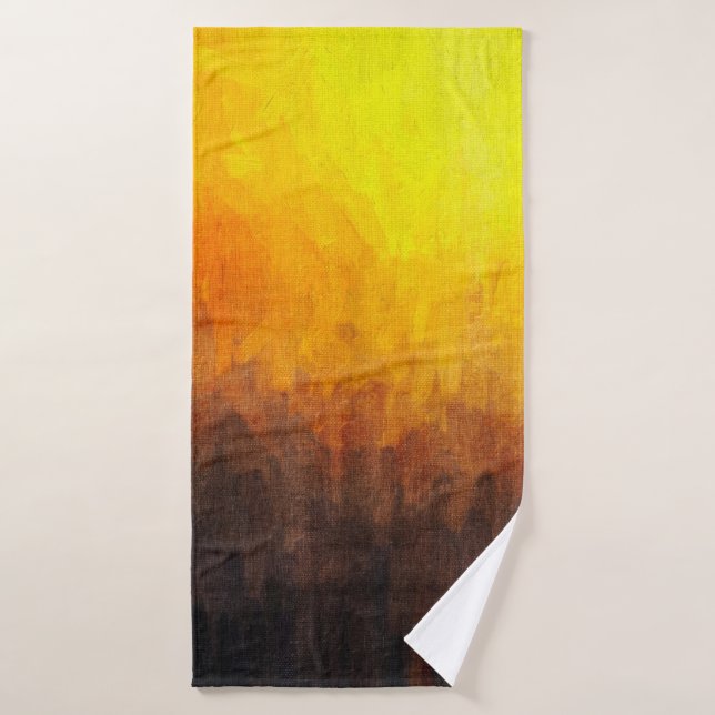 Structure numérique de la peinture. vintag art Abs (Serviette de bain)