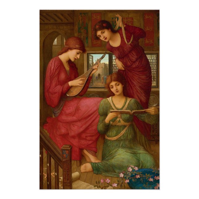 Strudwick Golden days CC0567 Perfect Poster (Devant)