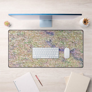 Stucco Green Sea Desk Mat