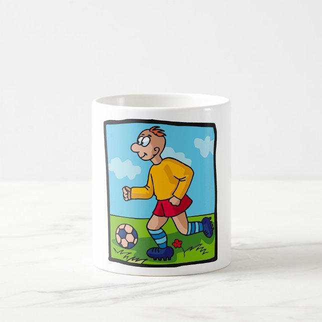 Student Football Player Sport Coffee Mug (Créateur téléchargé)