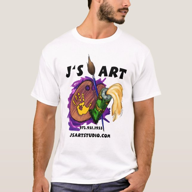 Studio de l'art du j - T-shirt (Devant)
