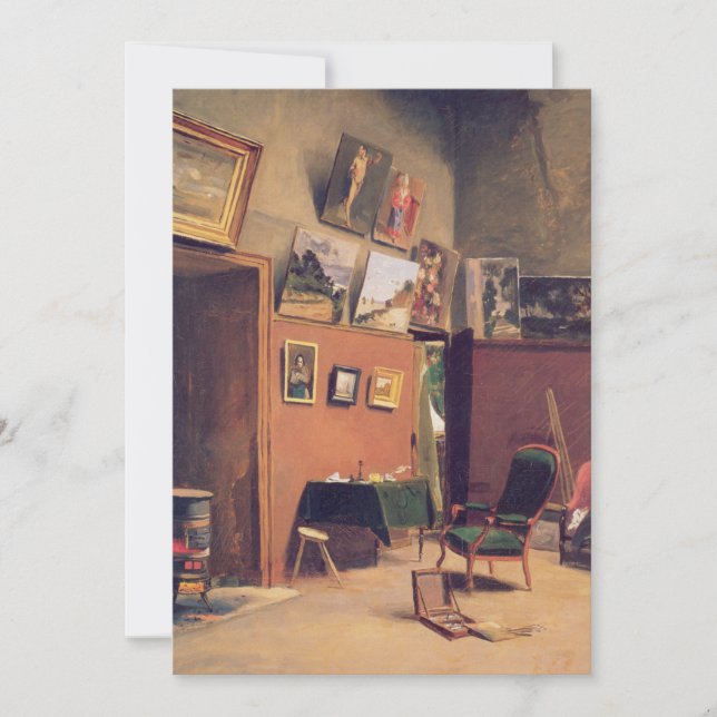 Studio rue de Furstenberg | Fré dé ric Bazille (Devant)