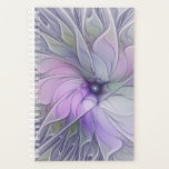 Stunning Beauty Modern Abstract Fractal Art Flower<br><div class="desc">Unusual pastel colored flower.
Design for your planner and more.</div>