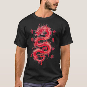Stunning red dragon T-shirt