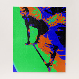 Stunt Scooter Speedster - Scooter Boy Puzzle