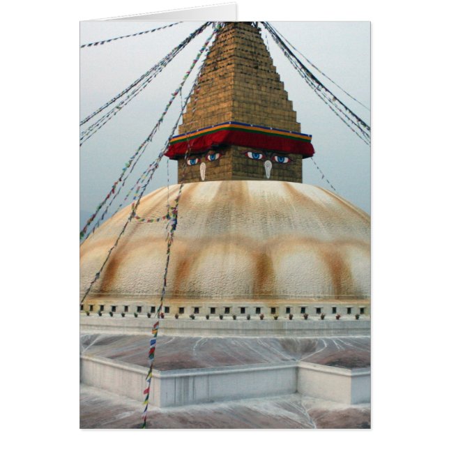 Stupa bouddhiste tibétain (Devant)