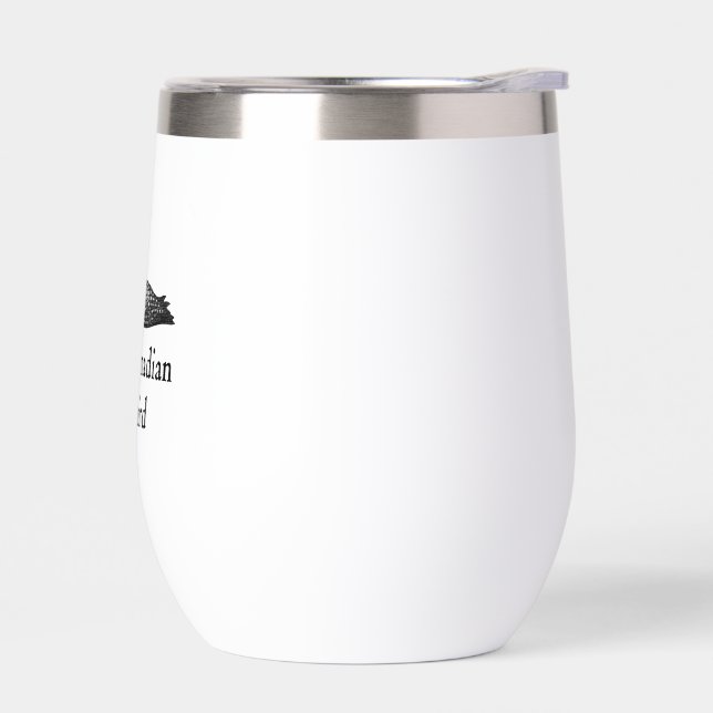 Stupid Canadian Wolf Bird Hockey Romance for Hocke (Gauche)