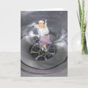 Stupide carte de fée d'anniversaire !