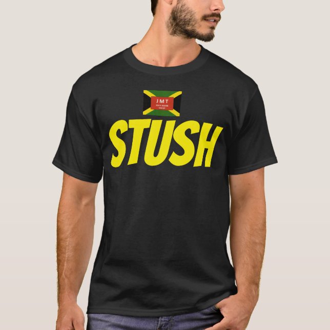 STUSH. T-Shirt foncé basique JMT (Devant)