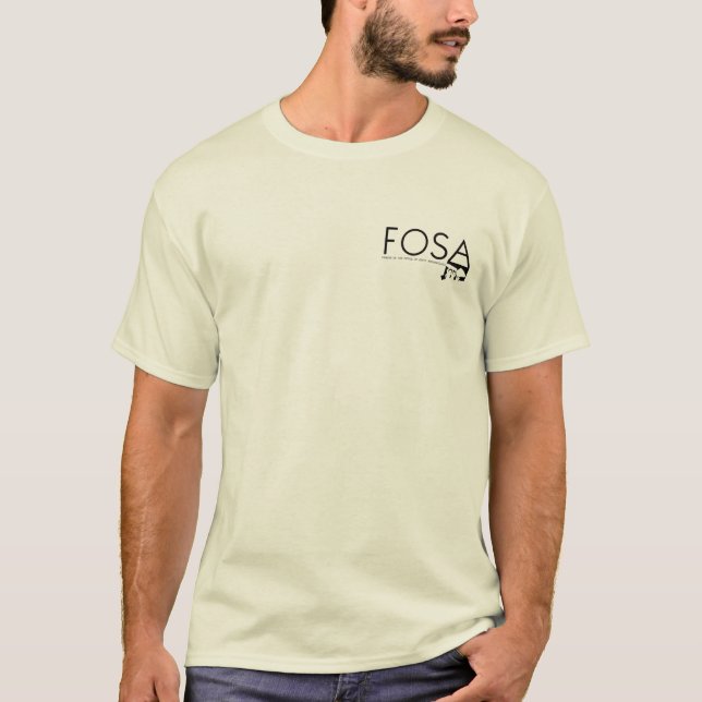 Style 1 de T-shirt de FOSA (Devant)