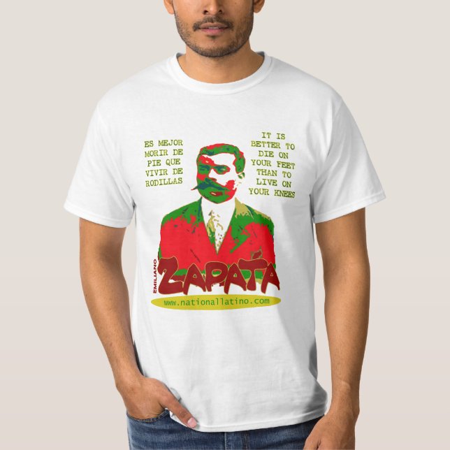 Style 1 de T-shirt de Zapata (Devant)