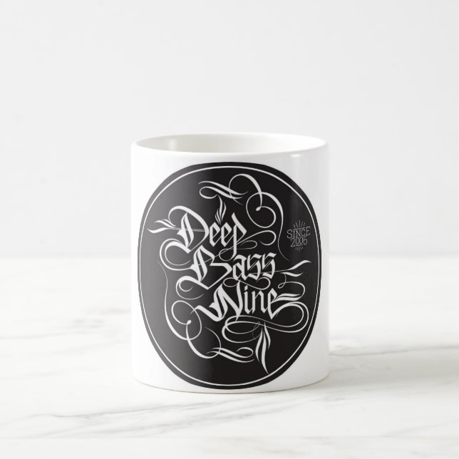 Style 2 de tasse de café de Calligraffiti par (Centre)