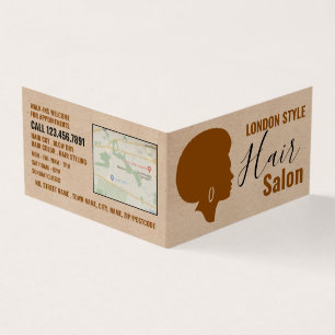 Style Afro, Liste De Cheveux, Carte De Fidélité Du