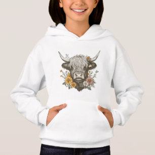Style agricole Highland Cow Graphic