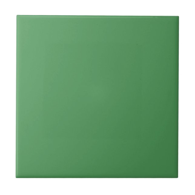Style art autochtone vert uniforme Carreaux en cér (Devant)