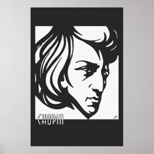 Style Art Déco Chopin s'adapte à toutes les taille