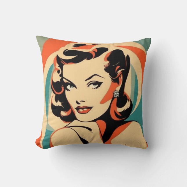 Style Art déco coussin élégant (Recto)