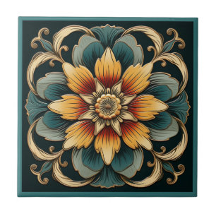 Style Art déco motif céramique carreaux