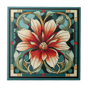 Style Art déco motif céramique carreaux