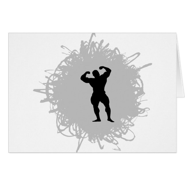 Style Bodybuilding de griffonnage (Devant horizontal)