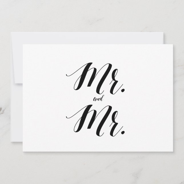 Style calligraphie "M. et M." SIGNE MARIAGE (Devant)
