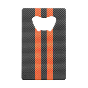 Style Carbone d'impression d'accents orange sporti