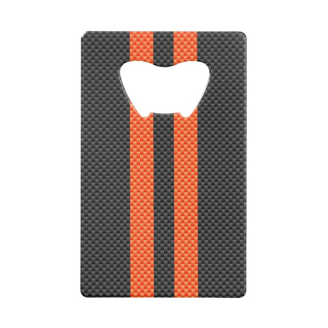 Style Carbone d'impression d'accents orange sporti (Dos)