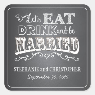 Style Chalkboard Stickers Favonalized Personnalisé